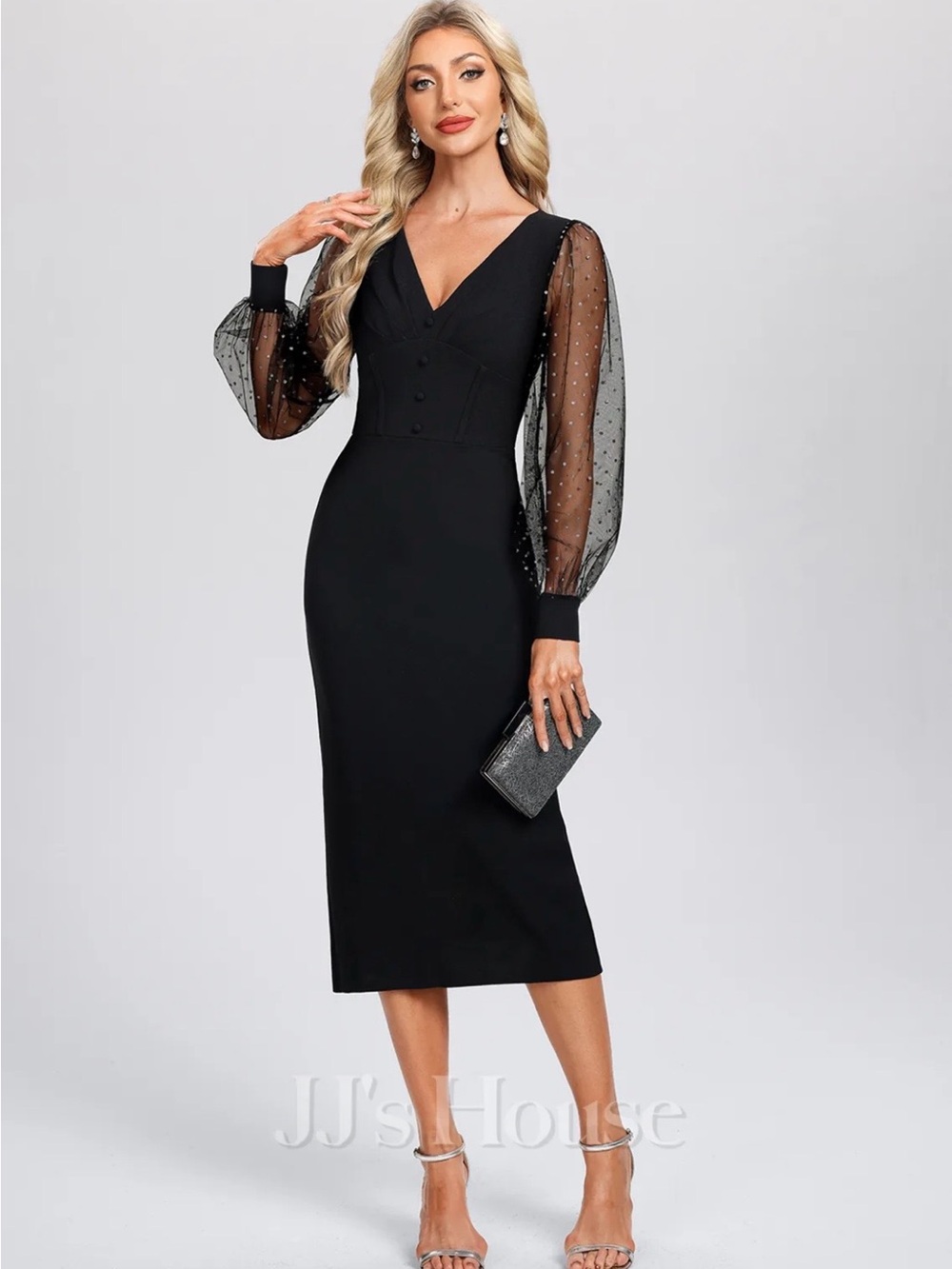 Women’s JJ’s House Danara Midi Sheath Dress Size Large